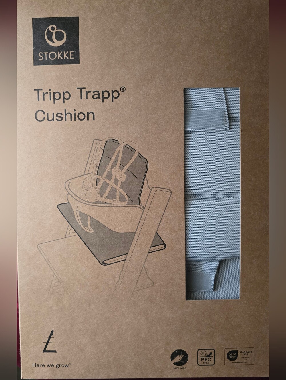 Stokke Tripp Trapp Classic Cushion in Gray